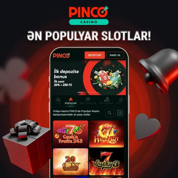 Pinco slot kataloqu - 5000+ oyun